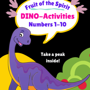 Dino Fruit of the Spirit Numbers to 10